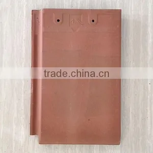 Wholesale Red Clay Roof Tiles, Lightweight Building Construction Materials thumbnail-1