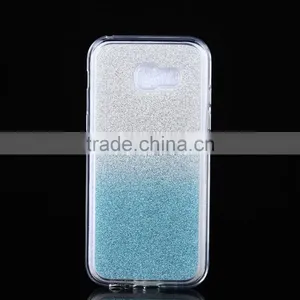 Finger Ring Holder Gradually Change Color Phone Case for Samsung A3 A5A A7 thumbnail-1
