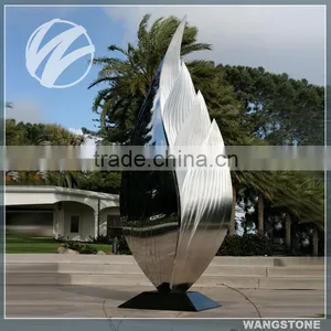 Large Size Garden Park Decoration Stainless Steel Outdoor Sculpture thumbnail-1