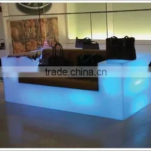 Hot Sale Modern Plastic LED Sofa YM-LS8076 thumbnail-1