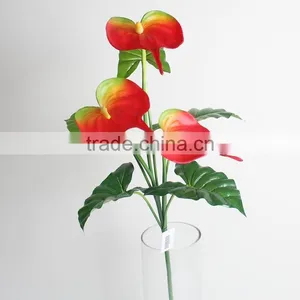 Vivid Fake Artificial Anthurium Decorative Anthurium Flower for Landscaping Decoration thumbnail-5