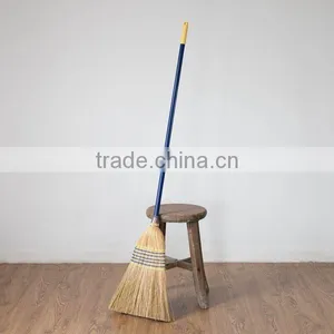 Roofer Detachable Steel Handle Hard Bristle Broom thumbnail-2