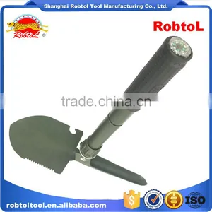 Folding Shovel Spade Military Army Multi Function Outdoor Survival Camping Portable Utility Garden Tool thumbnail-2