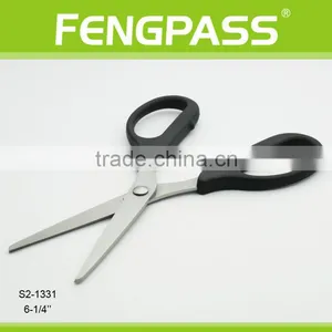 S2-1331 6-1/4" Inch 2CR13 Stainless Steel With PP Handle Hot Different Types Of Paper Cutting Scissors thumbnail-4