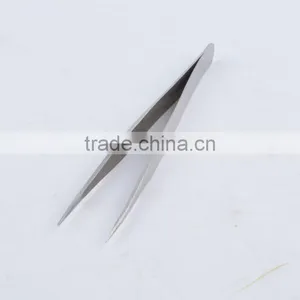 125mm Length Tweezers With Sharp Straight Curved Point Tweezers thumbnail-6