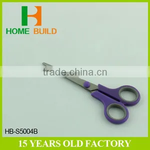 Factory Price HB-S5004B Soft Grip TPR Plastic Handle Scissors From China thumbnail-4