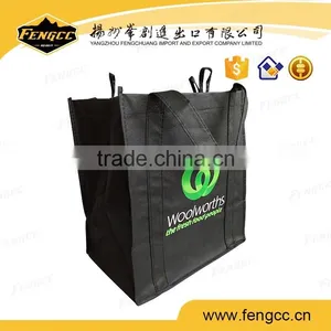 Bulk Reusable Eco Friendly Non Woven Cheap Printed Shopping Bags thumbnail-5