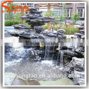 Factory Garden Warterfall Price Fiberglass Outdoor Resin Fountains Interior Water Fountains thumbnail-5