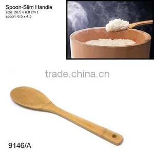 Bamboo Spoon-Slim Handle #90041 thumbnail-1