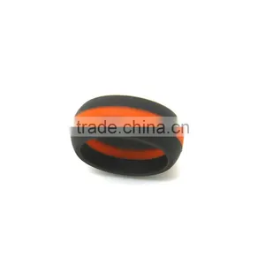 Hot Sale Colorful Custom Silicone Wedding Ring for Promotion thumbnail-2