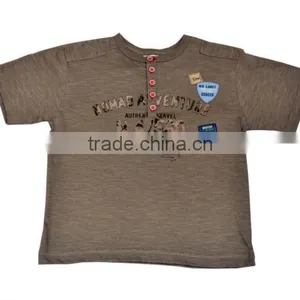Organic Boys Printed T Shirt thumbnail-1