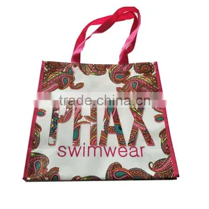 Zeal-X Made Custom Luxury Foldable Swimsuit Clothing Packaging Non-woven Shopping Bag thumbnail-1