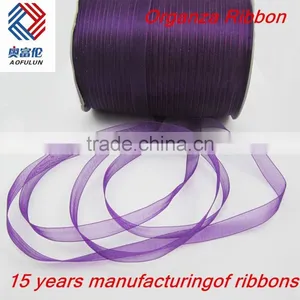 Personalized Colorful Organza Ribbon Organza Ribbon thumbnail-4