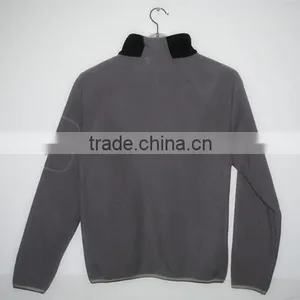 100% Polyester Mens' Winter Jacket Compounded Polar Fleece Double Brush thumbnail-5