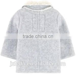 Kids,Children Quilted Jacket,Winter,100%Cotton Fabric Gray Children's Coat thumbnail-3