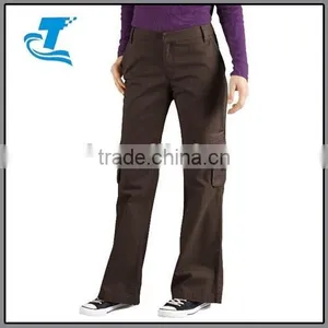 Women's Relaxed Fit Cargo Pants thumbnail-1