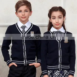 Noble Temperament Latest Design School Uniform Sweater Design thumbnail-2
