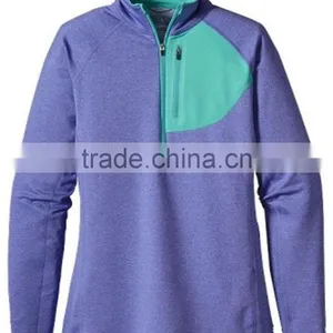 High Quality Contrast Sweat Suits With Zipper thumbnail-1