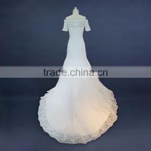 New Strapless High Quality Wedding Dress thumbnail-5