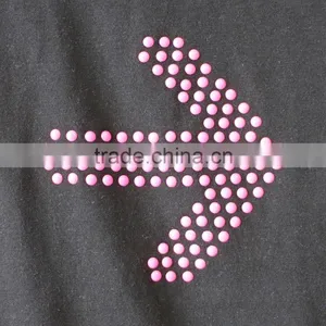 Cheap Lady Strass Print Short Sleeve T-shirt With O-neck thumbnail-4