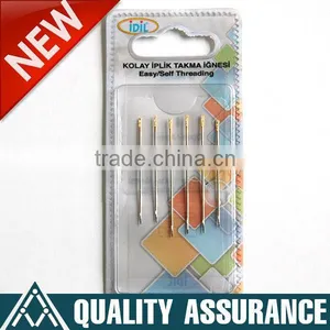 CUSTOMIZED HAND SEWING NEEDLES-EASY-SELF THREADING thumbnail-1