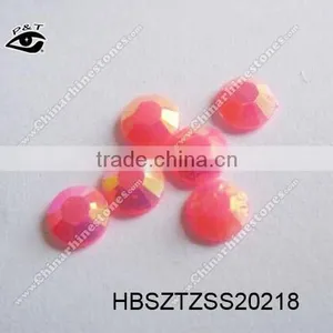Hot Fix Rhinestone Epoxy Rhinestone SS20 Pink AB Color for Clothing thumbnail-2