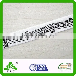 Custom Design 16mm Fold Over Elastic Ribbon by Screen Printing thumbnail-1