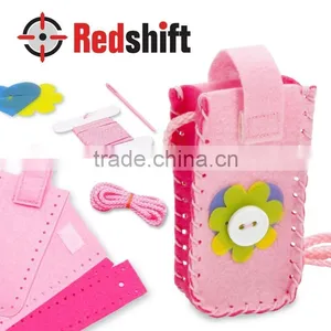 China Supplier Sewing Felt Mini Bag Mobile Holder Benefit Price thumbnail-3