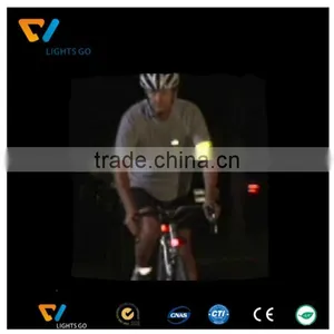 Custom Fluorescent Green Sports Theme Reflective Safety Warning Reflective Band for Promotion thumbnail-1