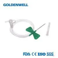 Medical Disposable Scalp Vein Set Butterfly Wings Luer Slip Connector thumbnail-1