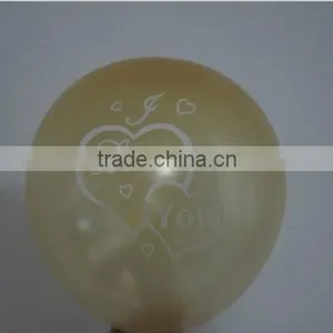 Beautiful Valentine's Day Love You Printed Latex Helium Balloon thumbnail-3