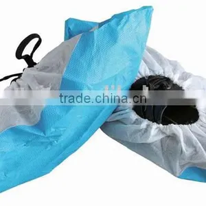Cheap Disposable Surgical Shoe Cover / Cpe Coated Shoe Cover thumbnail-1
