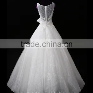 Harness Sexy Mermaid Lace Mermaid Color Wedding Dress Bridal for Bride V-neck Bridal Dress Custom Made Wedding Dress 2017 F10901 thumbnail-3