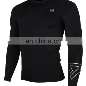 Hot -sale China Mens Sports Clothes / Long Sleeve Compression Top / Customed Men's Golds Gym t Shirt thumbnail-3