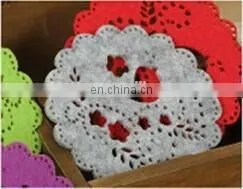 Wholesale 2016 Lovely Birds Hollowed Felt Coaster thumbnail-1