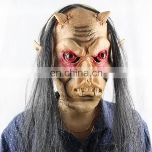 Halloween Red Eyes Ghost Horror Mask thumbnail-1