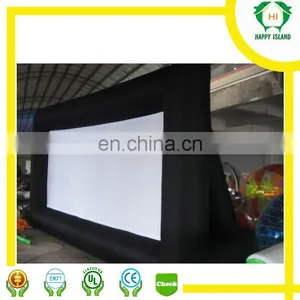 HI Good Price Outdoor Portable Advertising Inflatable Movie Theater Screen for Sale thumbnail-4