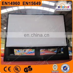 2017 Big Promotion Outdoor Cinema Inflatable Projection Screen thumbnail-1