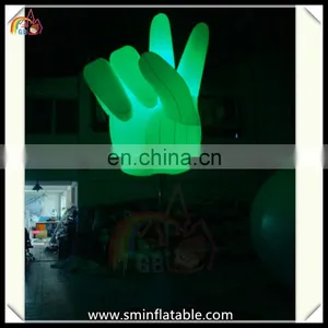 Colorful Inflatable LED Light Tripod Balloon, Inflatable Gesture Stand Stage Light Decoration thumbnail-2
