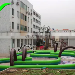 2018 Outside go Kart Inflatable Games Air Track thumbnail-2