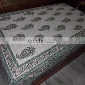 Indian Printed Tapestry Wholesale Wall Decorative Bedsheet thumbnail-1
