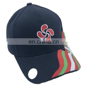 Wholesale Fashion Cheap Custom Promotional Flat Embroidery Baseball Cap thumbnail-2