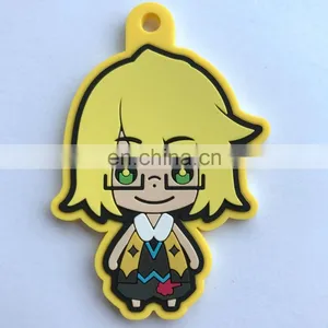 Custom High Quality Personalized 3D Soft Rubber Keychains and Pvc Keychains thumbnail-6