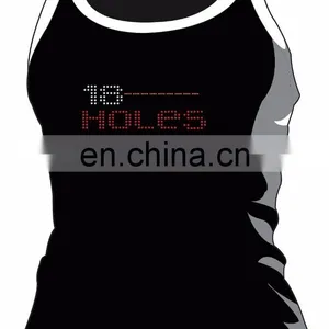 18 HOLES Pattern Gold Rhinestone Applique thumbnail-2
