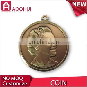 Hot 2D Design Antique Copper Coins Gold thumbnail-5