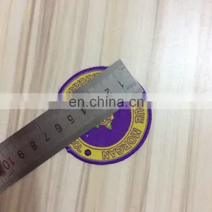 Uniform Emblems Fabric Garment Woven Badge With Custom Logo thumbnail-6