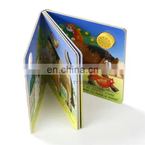 Customized Design 10 Pages Easy English Short Stories Book Talking Book For Kids thumbnail-1