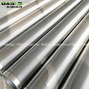 6 5/8'' Water Well Screen for Deep Water Well Drill Slot Wedge Wire Thread/plain END Connecttion thumbnail-1