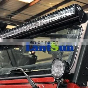 1997-2006 FOR JEEP WRANGLER TJ UPPER WINDSHIELD MOUNT LIGHT BRACKETS FOR LED thumbnail-3