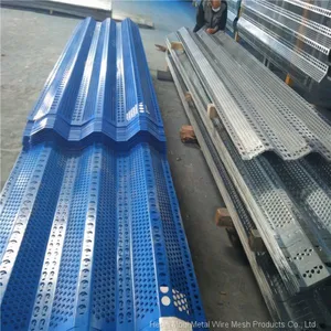 (manufacturer) High Quality Pvc Coated Anti Wind and Dust Fence/anti Wind Dust Wire Mesh thumbnail-3